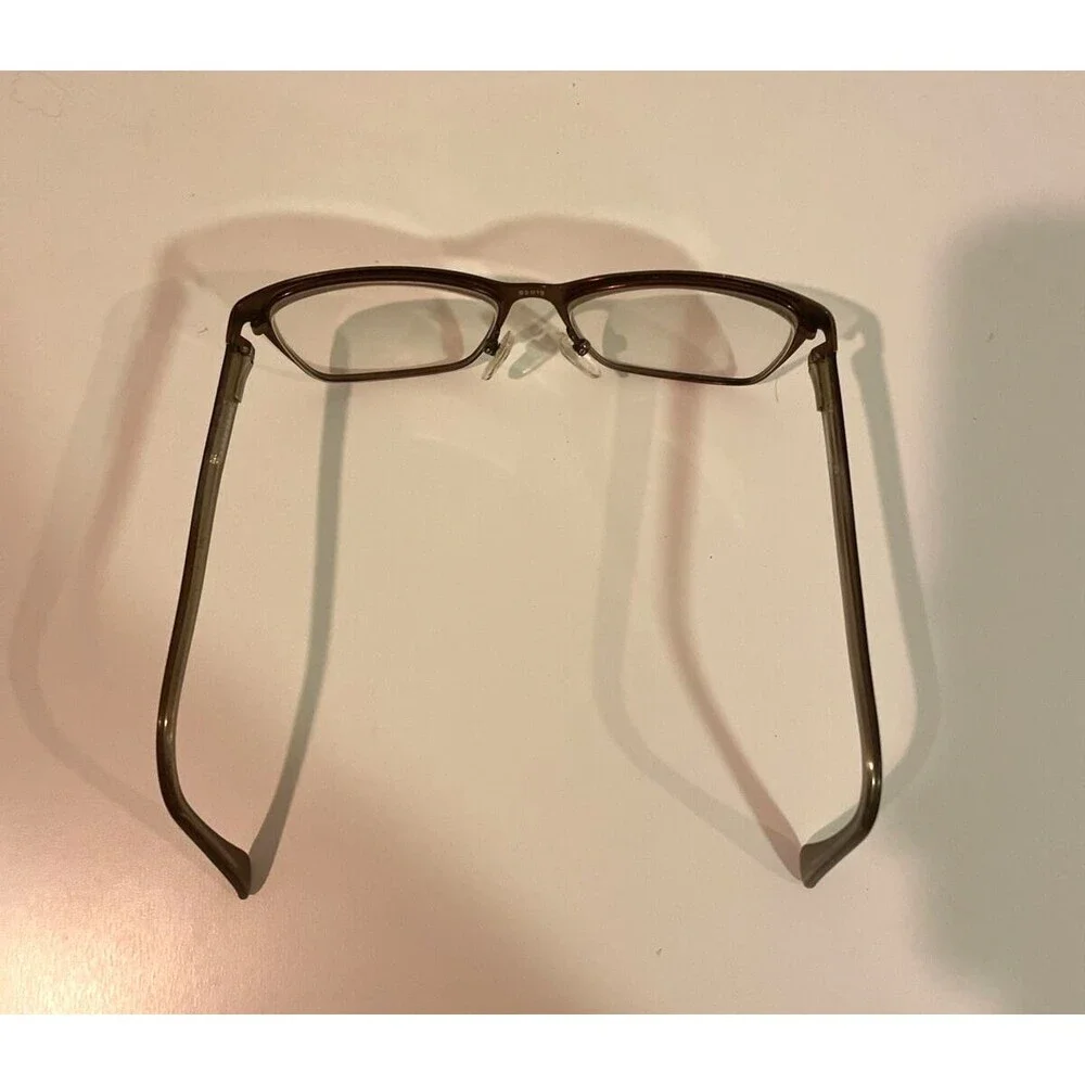 Oleg Cassini Eyeglasses OCO356‎ 273 53-15-140 Brown With Red Frames Only